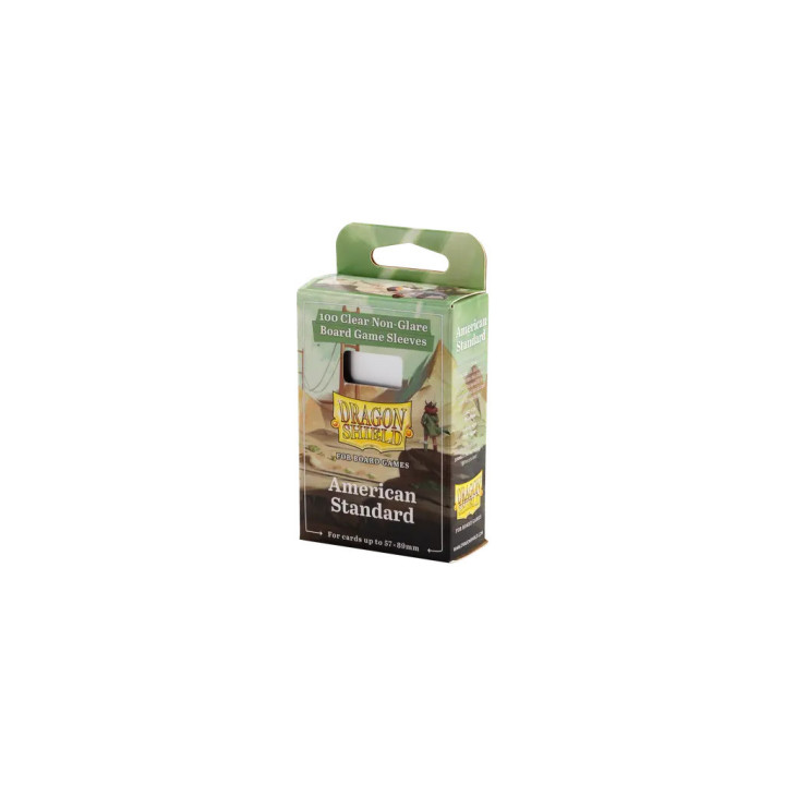100 Dragon Shield : Board Game Sleeves - American Standard 57x89mm ...