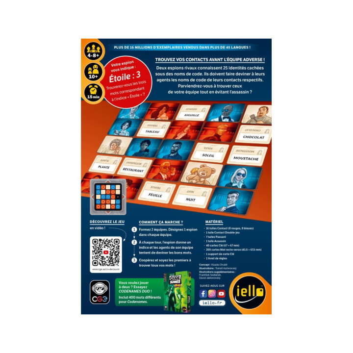 Codenames Nouvelle Edition