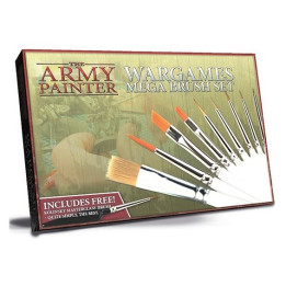 A TRIER - Wargames Mega Brush Set - The Army Painter