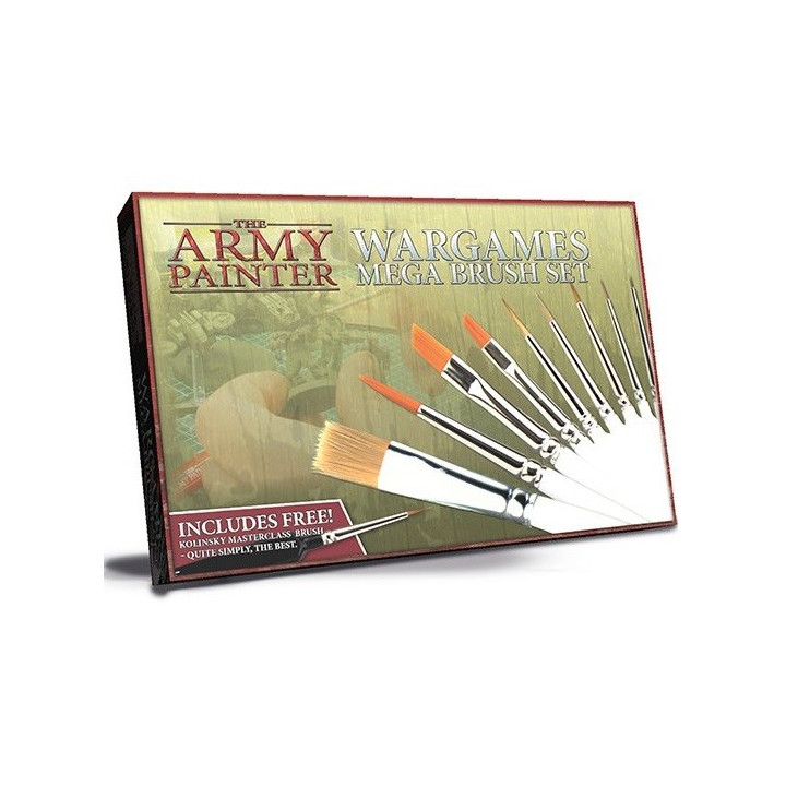 Mega Brush Set Wargames - The Army Painter - TO SORT