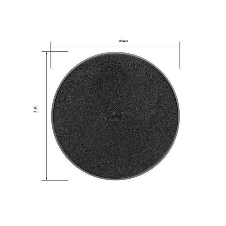 Citadel: 80mm Round Base - BASES FOR MINIATURES
