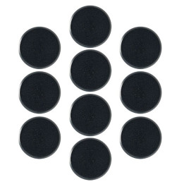 SOCLES FIGURINES - Citadel : x10 Socles Ronds de 28.5mm