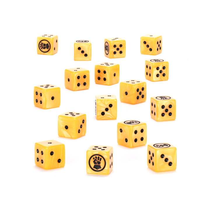 Würfelset der Imperial Fists _ DÉS