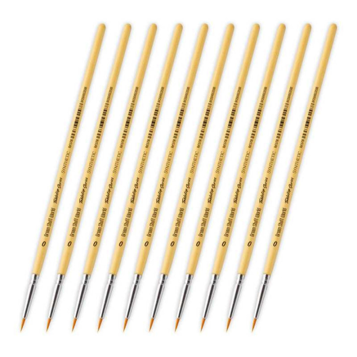 PINCEAUX - TABLETOP SERIES Pinceaux synthétiques (lot de 10)