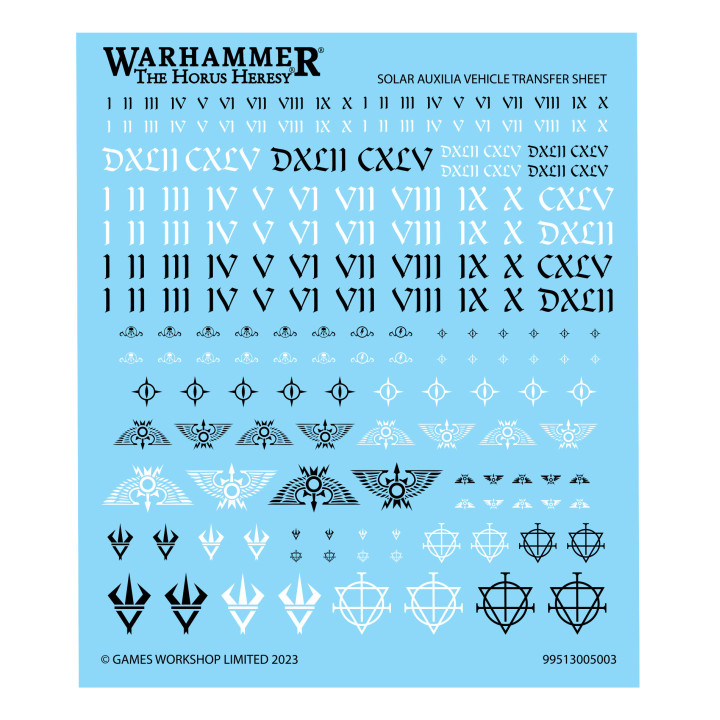 ARMIES OF THE IMPERIUM - Force de Combat des Solar Auxilia