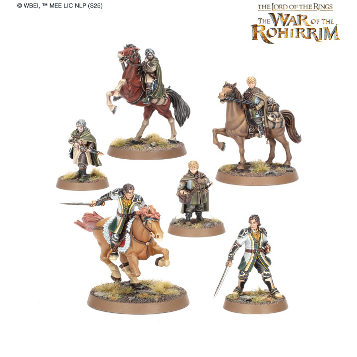 Fréaláf Hildesohn™, Olwyn™ & Lief™, Helden von Rohan™ - THE WAR OF THE ROHIRRIM - GUT