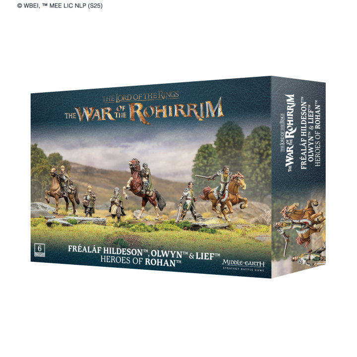 THE WAR OF THE ROHIRRIM - BIEN - Fréaláf Hildeson™, Olwyn™ & Lief™, Heroes of Rohan™