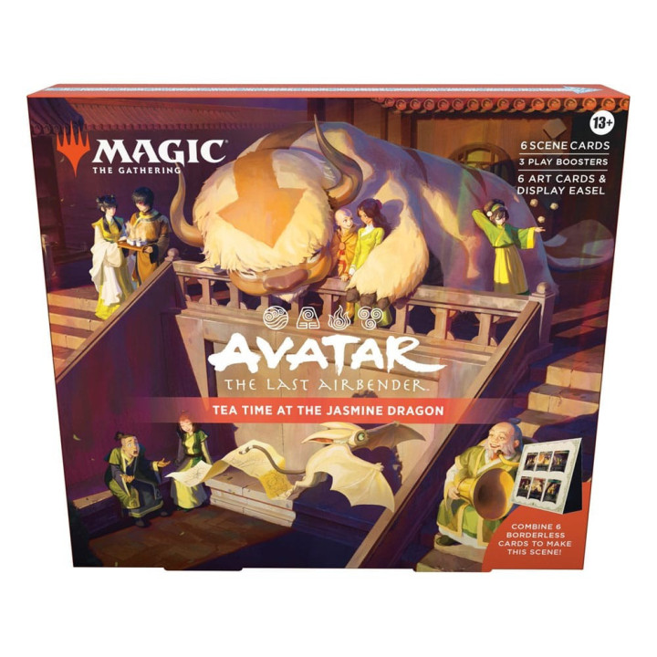 JEU DE CARTES À COLLECTIONNER - Magic The Gathering : Avatar, le dernier maître de l’air - Boîte Scénique Tea Time at the Jas...