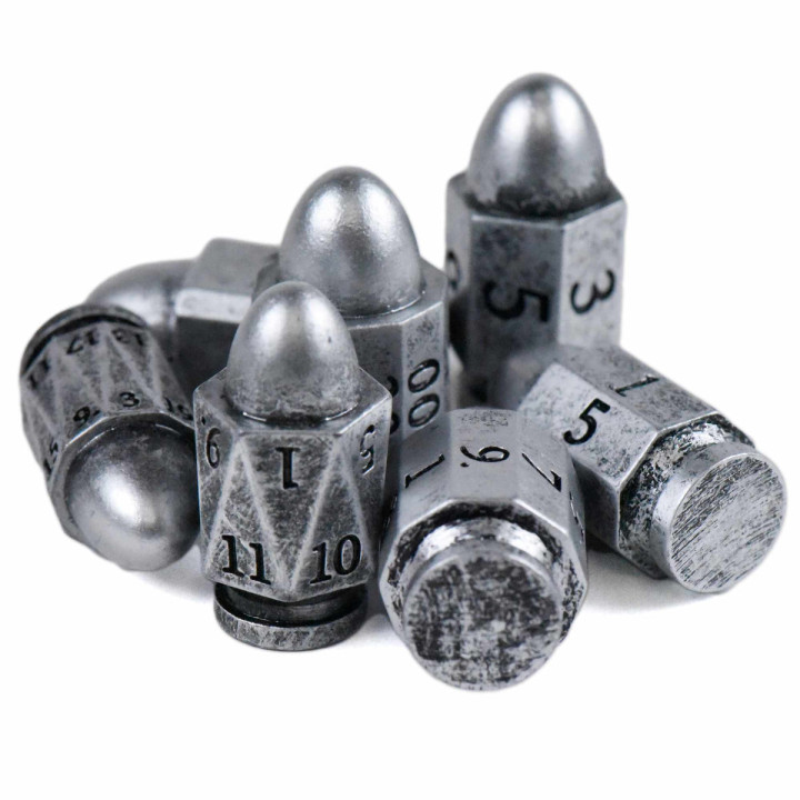 DÉS : Silver Bullets Dice Set