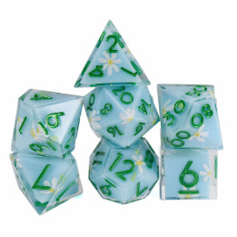 DÉS : Daisy Chain Handmade Dice Set