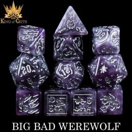 DÉS - Big Bad Werewolf 11 Dice Set