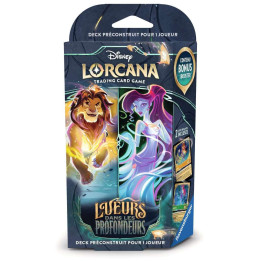 LORCANA – JEU DE CARTES : Lorcana - Deck de Démarrage - Lueurs Dans...