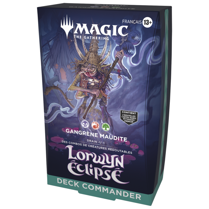 MAGIC : L’ASSEMBLÉE - Magic the Gathering - Lorwyn éclipsé - Decks Commander - Gangrène maudite
