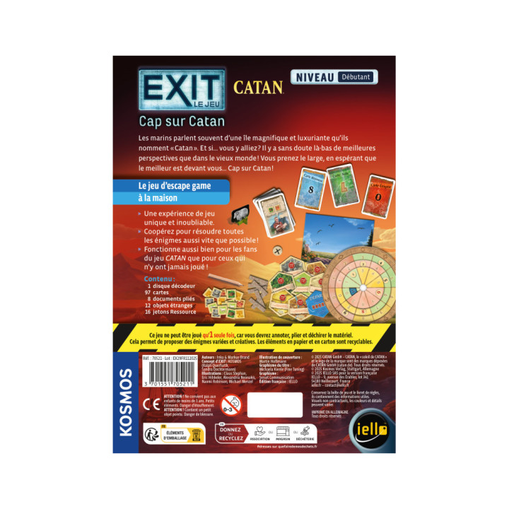 Exit : Cap Sur Catan _ ESCAPE-SPIELE