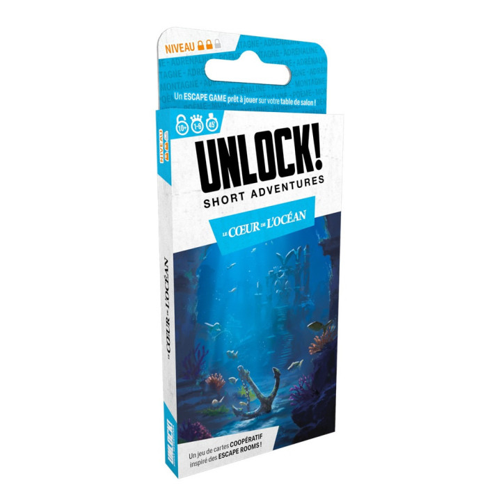 Unlock ! Short Adventures : Le Cœur de l'Océan _ GESELLSCHAFTSSPIELE