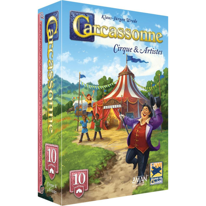 Carcassonne : Extension 10 - Cirque & Artistes - TO SORT