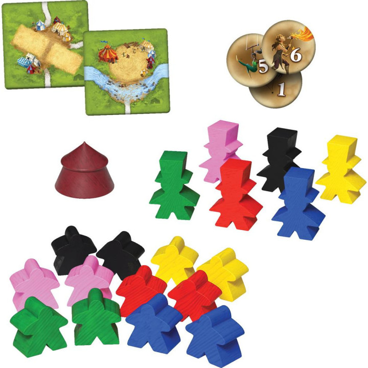 Carcassonne : Extension 10 - Cirque & Artistes - TO SORT