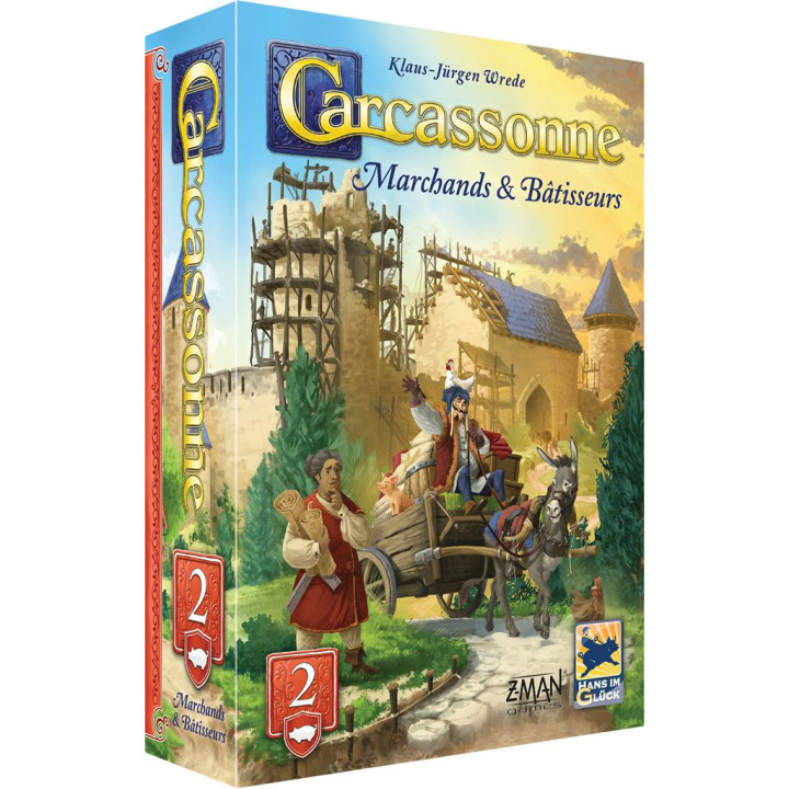 Carcassonne : Extension 2 - Marchands et Bâtisseurs - TO SORT