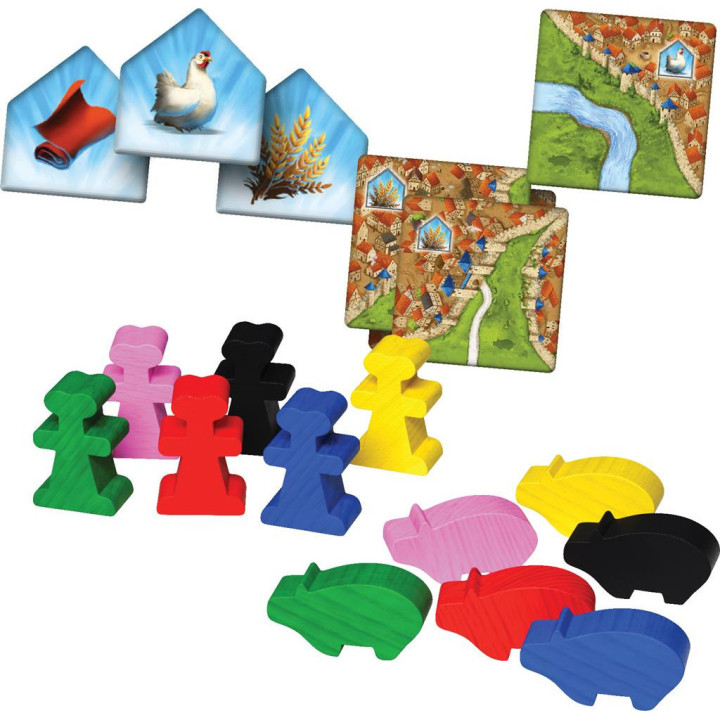 Carcassonne : Extension 2 - Marchands et Bâtisseurs - TO SORT