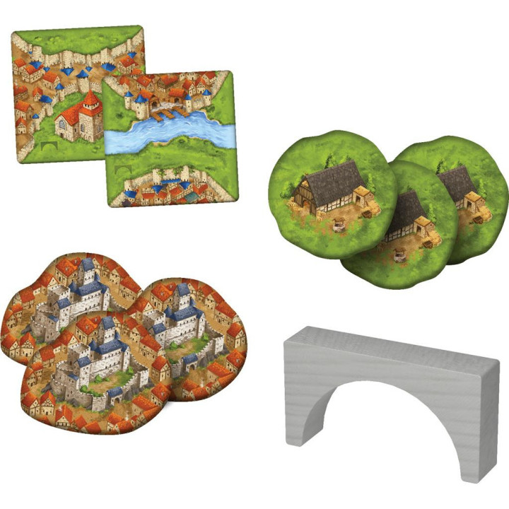 Carcassonne : Extension 8 - Ponts & Châteaux - TO SORT
