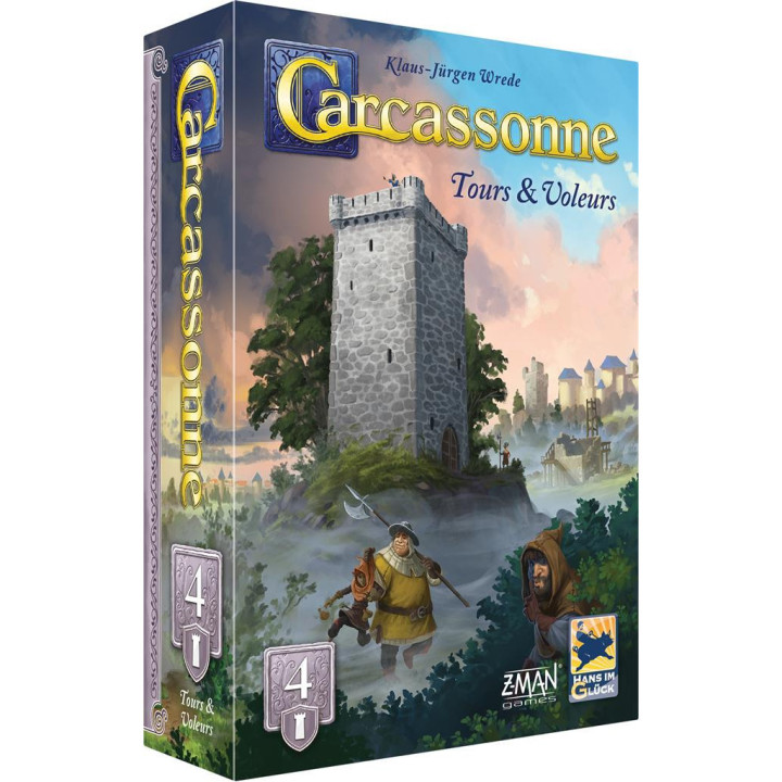 Carcassonne : Extension 4 - Tours & Voleurs - TO SORT