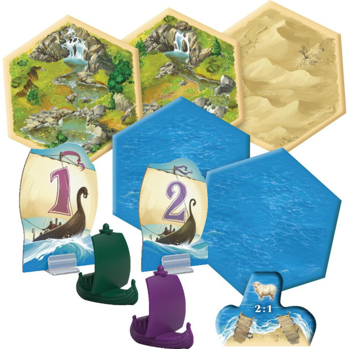 Catan - Extension Marins 5-6 joueurs