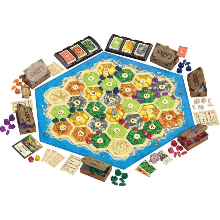 Catan - Extension 5-6 joueurs - FAMILY GAMES
