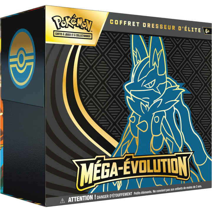 Pokémon : Coffret Dresseur d'élite Méga-Lucario-ex (boite descellée)