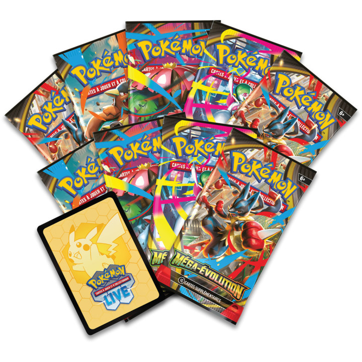 Pokémon : Coffret Dresseur d'élite Méga-Lucario-ex (boite descellée)