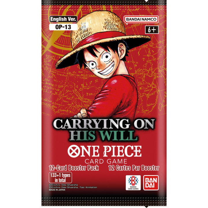 TOUS LES PRODUITS - One Piece The Card Game - OP13 Carrying on his will- Booster
