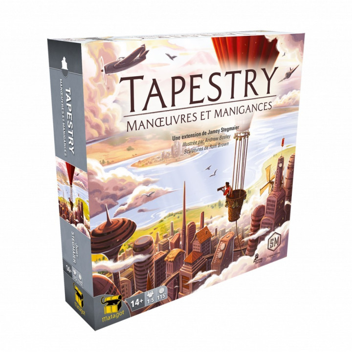 Tapestry - Maneuvers and Manigances - BOARD GAMES