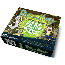 Escape Box - Rick and Morty - Panic in the Minivers - BOARD GAMES