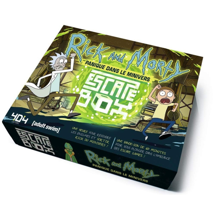 Escape Box - Rick et Morty - Panique dans le Minivers - GIOCHI DA TAVOLO