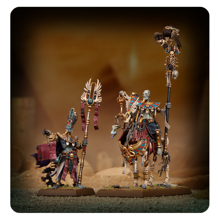 Liche Priests - Toms kings of Khemri