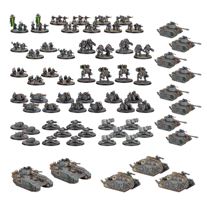 Legions Imperialis: Solar Auxilia Kampftruppe - IMPERIALISTISCHE LEGIONEN