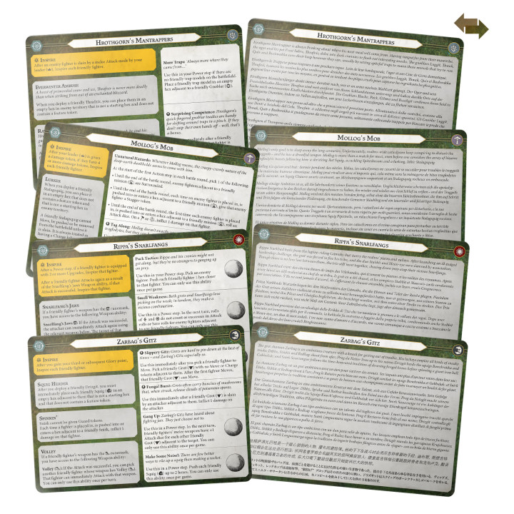 WARHAMMER UNDERWORLDS - Bandes de la Destruction: Colosses et Avortons