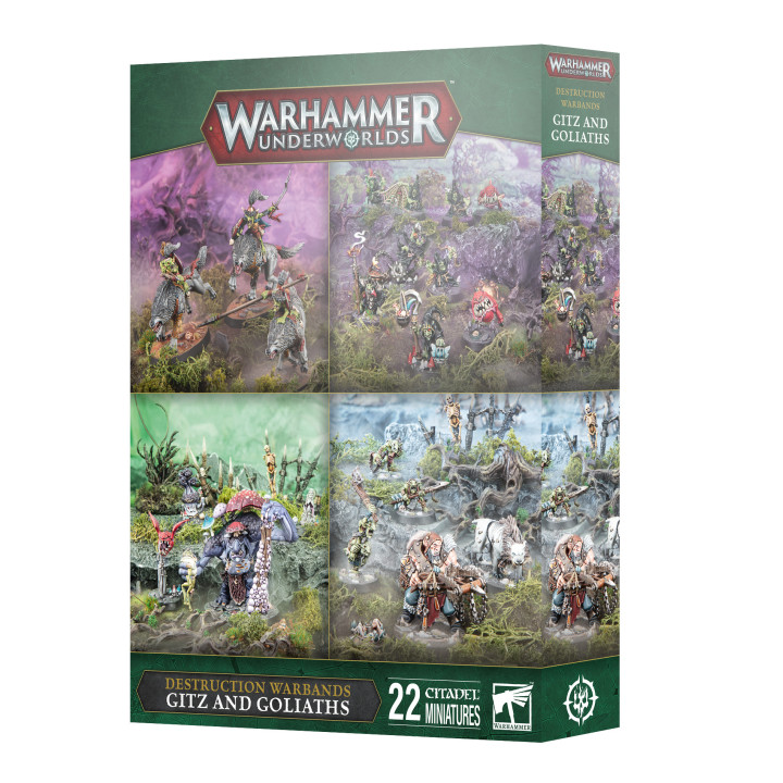 Kriegerscharen der Zerstörung: Gits und Große - WARHAMMER UNDERWORLDS