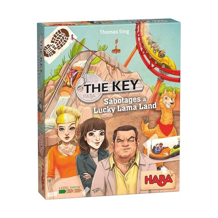 The Key - Sabotages at Lucky Lama Land - BOARD GAMES