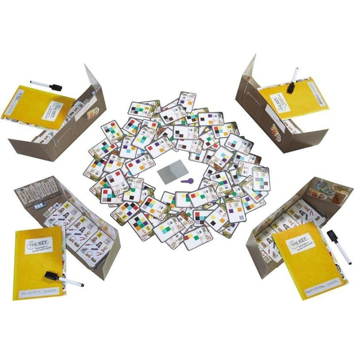 The Key - Sabotages at Lucky Lama Land - BOARD GAMES