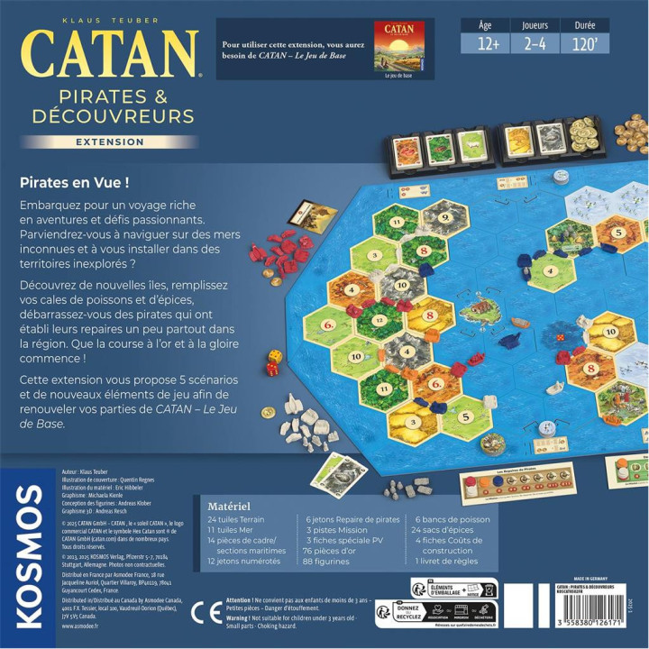Catan - Pirates et Découvreurs