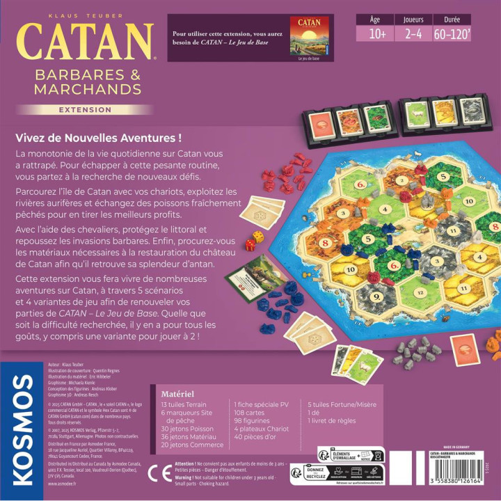 Catan - Barbares et Marchands