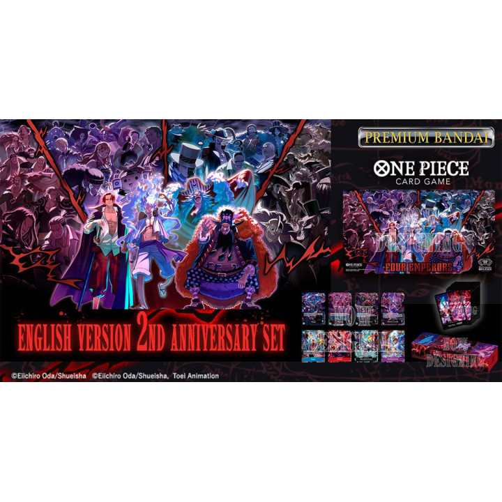 One Piece TCG 2nd Anniversary Set - Four Emperors _ ONE PIECE – KAR...