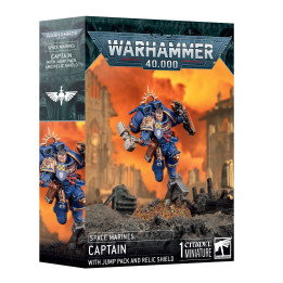 Captain with Jump Pack and Relic Shield - SPACE MARINES