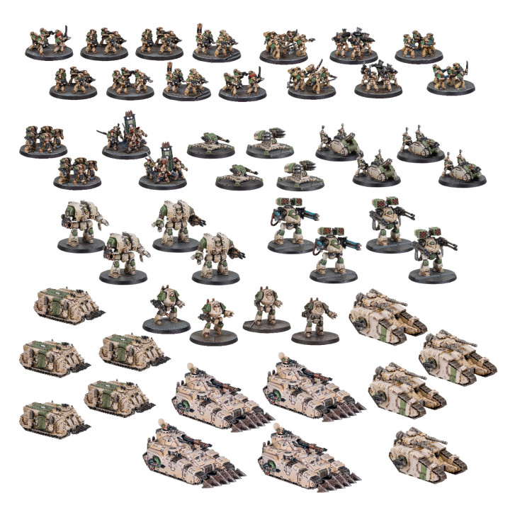 Legions Imperialis: Legiones Astartes Forza di Combattimento - LEGIONI IMPERIALI