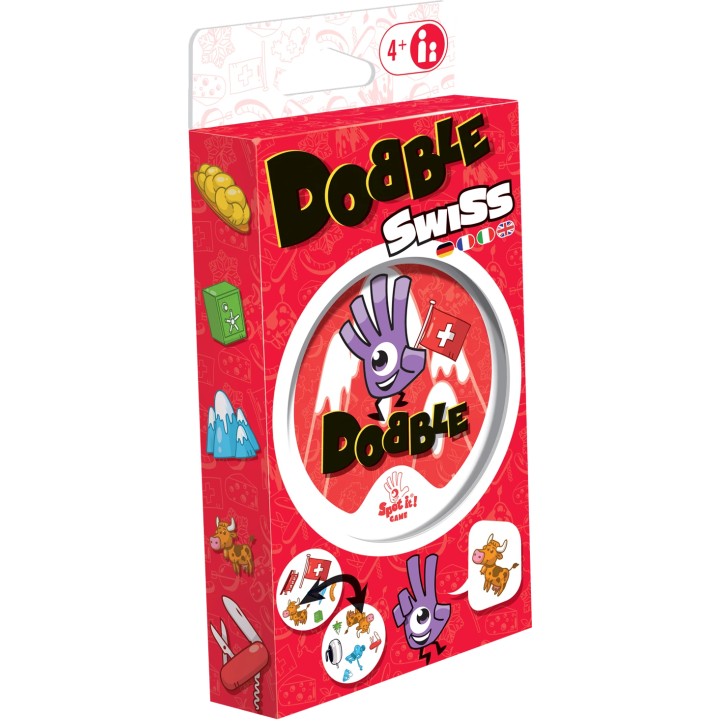 JEUX DE SOCIÉTÉ - Dobble - Swiss edition