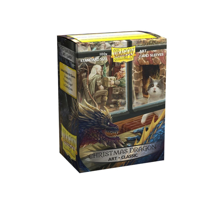 Christmas pockets Dragon Shield (x100) - SLEEVES
