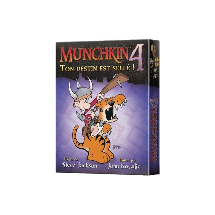 Munchkin 4 - Your Destiny is Sellé! - BOARD GAMES