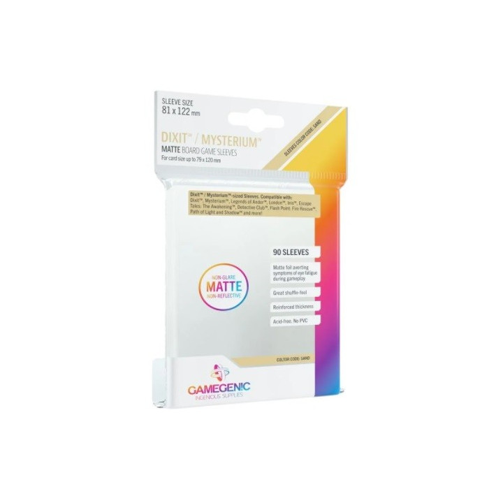 A TRIER - x90 Matte Sleeves Gamegenic - Dixit / Mysterium 81x122 Matte