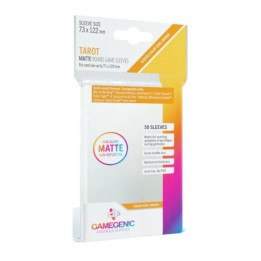 A TRIER - x50 Matte Sleeves Gamegenic - Tarot 73x122