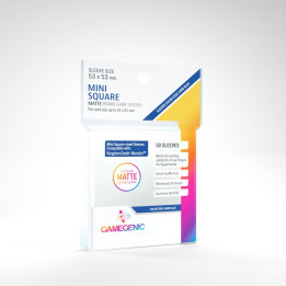 A TRIER - x50 Matte Sleeves Gamegenic - Mini Square 53x53